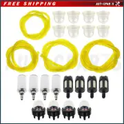 Fuel Filter Line Primer Bulb Kit For Poulan 530058709 P1500 P2500 P3500 P4500
