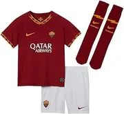 AS Roma Mini Equpación Home 2019/2020, Nike, Football Equipment Set, Unisex Children, Unisex_Child, AO3065