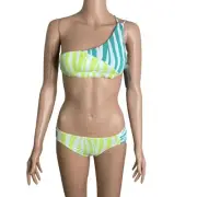 Beach Lingo Bikini Multicolored Girls 2 Piece Swim Lim Siena Beach Med Large 10