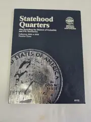 Whitman 2006-2009 Statehood Quarters 8112 Coin Album/Folder Number Three NEW!
