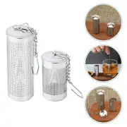 2Pcs tea sieve Metal Reusable Tea Infuser Tea Holder for Tea Room