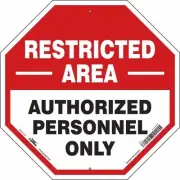Condor Safety Sign,24 inx24 in,Polyethylene 472J29 Condor 472J29 0194484167363