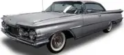 Sunstar 1:18 Scale Oldsmobile '98' Hard Top Silver Mist 1959