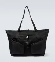 [Prada] Prada Re-Nylon leather-trimmed duffel bag