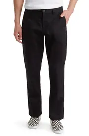 Volcom Frickin Skate Chino Pants in Black at Nordstrom, Size 36