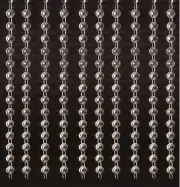 Crystal Bead Strand 13"Long 5/8"Diameter Octagonal Beads 14/strand Set of 10
