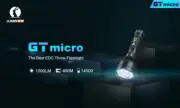 Lumintop GT Micro 1000 lumen 400Meter Beam Distance 14500 LED Thrower Flashlight