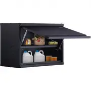 VEVOR Wall-Mounted Metal Storage Cabinet with Adjustable Shelf 54 kg per Shelf