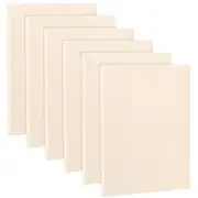 Frcctre 6 Pack 9 x 12 Inch Wood Canvas Panels, Unfinished Wooden Canvas Board...