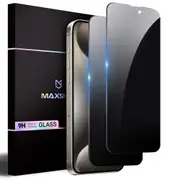 2PCS iPhone 15 14 13 12 11 Pro MAX XR Privacy Anti-Spy Glass Screen Protector
