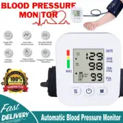 Blood Pressure Monitor Automatic Arm Digital BP Cuff Pulse Heart Rate Machine