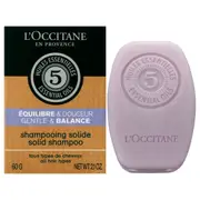 Gentle and Balance Solid Shampoo by LOccitane for Unisex - 2.1 oz Shampoo