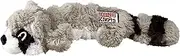 KONG Scrunch Knots Raccoon - Inner Knotted Ropes and Minimal Filling for Less Mess - for Medium/Large Dogs
