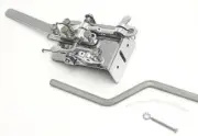 NEW - Hipshot With Palm Lever String Bender - CHROME, #10300C