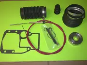OMC Cobra Rubber Bellows Boot Transom Repair Kit Gimbal Bearing SHIFT CABLE