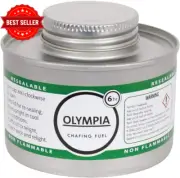 Olympia Chafing Fuel with Wick 6 Hour Burn Pack of 12 Cans Food Warming Catering