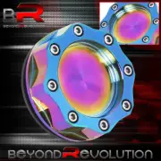 Anodized Aluminum Neochrome For Mitsubishi Car Engine Octogon Oil Cap Cover Fill