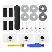 Replacement Parts Compatible for Deebot T20 Omni/T20 Max/T20 Pro Robot Vacuum Cleaners - Main Rolle