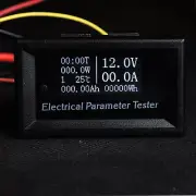 DC 100V 20A OLED Voltmeter Ammeter Voltage Current Time Temperature Panel Meter