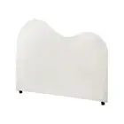 NNEED Bed Head King Single Headboard Boucle Fabric White