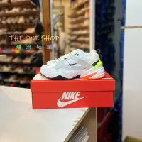 在飛比找Yahoo!奇摩拍賣優惠-NIKE M2K TEKNO 白色 螢光黃 老爹鞋 小白鞋 