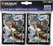 Ultra PRO - Tarkir Dragonstorm Shiko and Narset, Unified (Jeskai Striker Commander Deck) 100ct Deck Protector Sleeves for Magic: The Gathering | Magic Gathering Accessories MTG Card Protection TCG