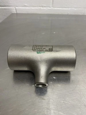 PMI 1-1/2” X 1/2” Stainless Steel 304 Reducing Tee Pipe Fitting
