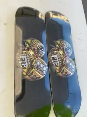 FTP x HUF 3-peat 8.25 Skateboard Black NEW