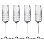 Tempa Jasper Set of 4 Champagne Glasses