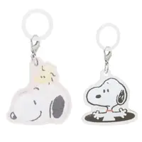 在飛比找momo購物網優惠-【小禮堂】Snoopy 史努比 壓克力鑰匙圈(平輸品)