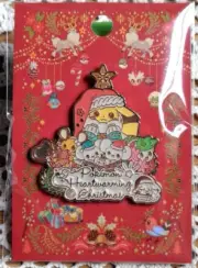 Pokemon Center Original Heartwarming Christmas 2024 Logo Pins LIMITED EDITION
