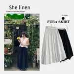 FURA SKIRT - SHE LINEN 波西米亞風分層裙,三層長裙