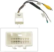 Strpump Car Parking Reverse Rear View Back Up Camera Video in Plug Converter Cable Adapter for Hyundai KIA