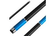 Grafex Gladiator Carbon Fibre Pool Snooker Billiard Cue Blue 9mm Tip