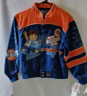 NEW With Tags - GO Diego GO - Kids Jacket Size L 9-10 - 17 in across shoulders