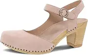 [Dansko] Taytum Closed-Toe Assymetrical Sandal for Women - Quality Leathers Treated with Scotchgard for Stain Resistance - Cushioned, Contoured Footbed for All-Day Comfort