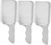 BIUDECO 3pcs Curved Fade Combs Professional Barber Styling Comb Brush and Comb for Hair Blending