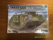 EMHAR 1/72 MK IV FEMALE WW1 TANK
