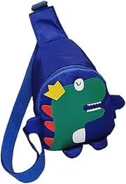 [BESPORTBLE] Creative Dinosaur Crossbody Bag for Shoulder Pouch Cartoon Style Comfortable Stylish Messenger Bag for Storing Cards and Coins