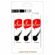 Vandoren Juno Reeds Bb Clarinet Strength 3 (3 PacK)