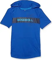 [Under Armour] Boys' Baseball Short Sleeve Hoodie