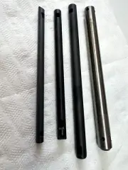 Double End Boring Bar Set 1/2"-3/8"-5/16"-1/4" Diameter Takes HSS Square Bits