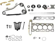 X AUTOHAUX Timing Chain Kit for Buick LaCrosse Regal Verano for Chevrolet Equinox 2.4L 2011-2017 1 Set