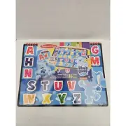 2021 Melissa & Doug Blue's Clues & You Wooden Chunky Puzzle Alphabet New