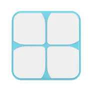 Usb Rechargeable Touch Sensorful Led Clover Night Light Qi Wireless Charger For Iphone Android