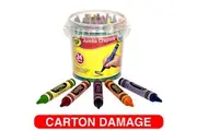 24pc Crayola First Crayons In Storage Tub Colouring Craft Arts 2y+ Kids Children