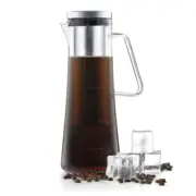 NEW Joyjolt Fresco Cold Brew Glass Coffee & Tea Maker 32oz/1Litter