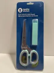 Herb Scissors with Sheath WW stainless steel new in Sealed Pack (Y,E)