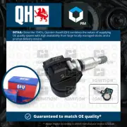 Tyre Pressure Sensor fits RENAULT MEGANE Mk4 1.6 2015 on Monitor TPMS CI Quality