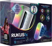 Just Play Rukus FX Handheld Electronic Game White Motion Controlled Music Mixer